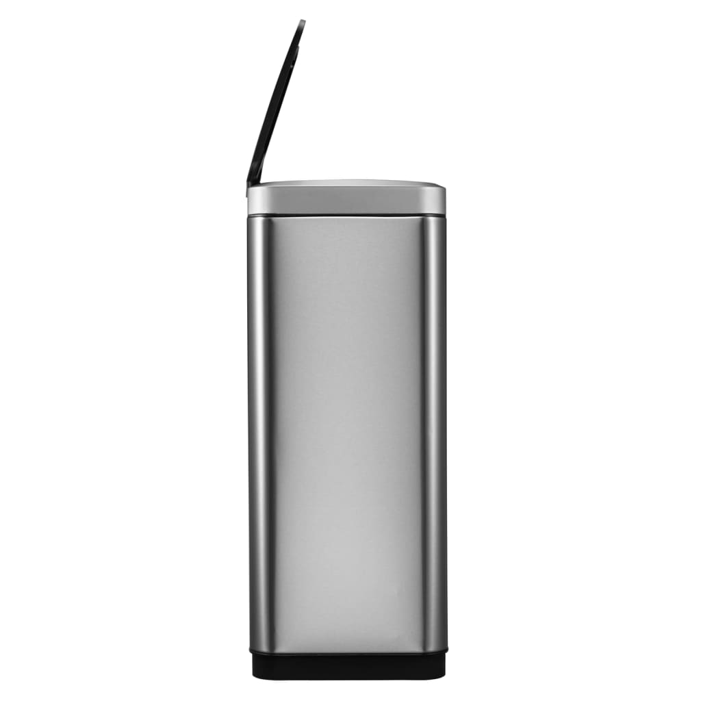 EKO EKO garbage can with sensor 2x20 l Matt silver -colored