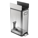 Eko Eko Pedal Bin EcoFly 45 L Matte Silber