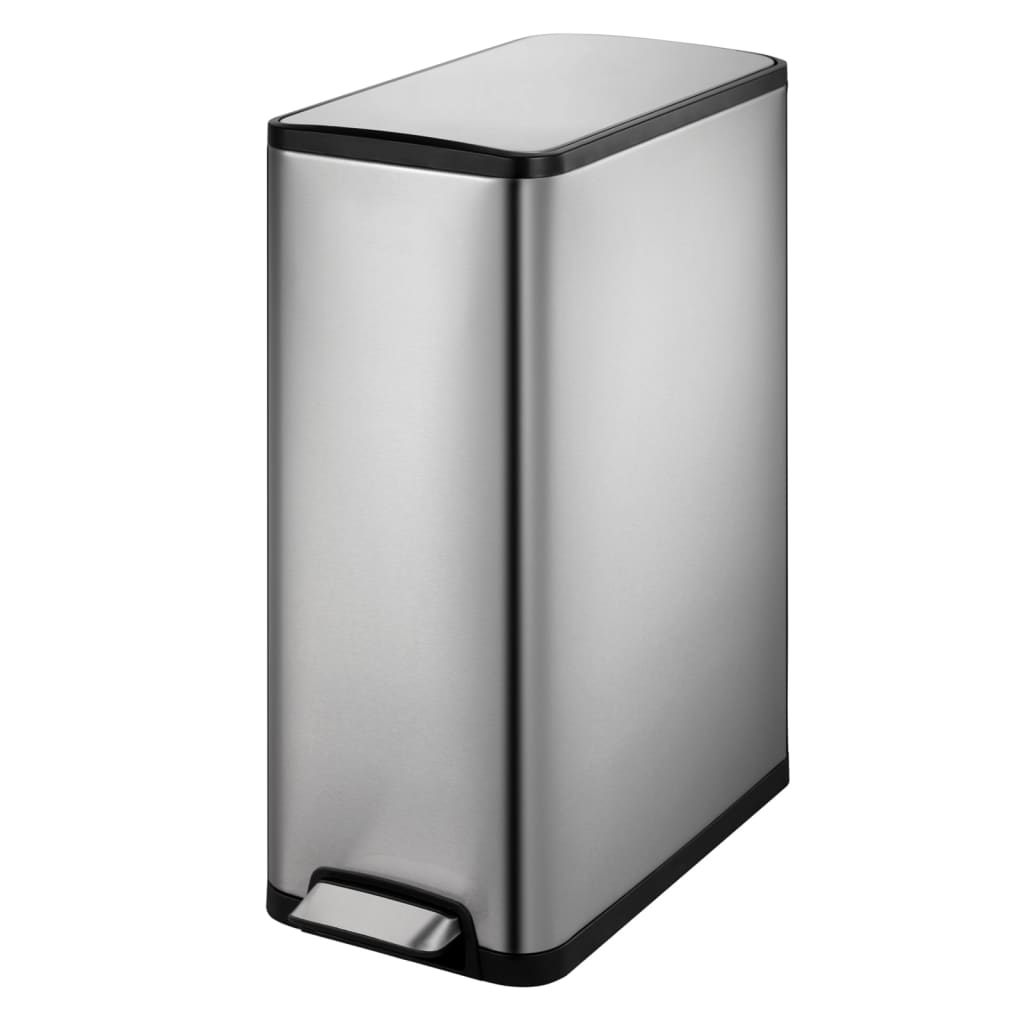 EKO EKO Pedal bin EcoSlim 2x20 l Matzilverlorge