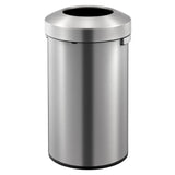 Eko Eko Waste Bin Urban 90 L Matt Silver -Colored