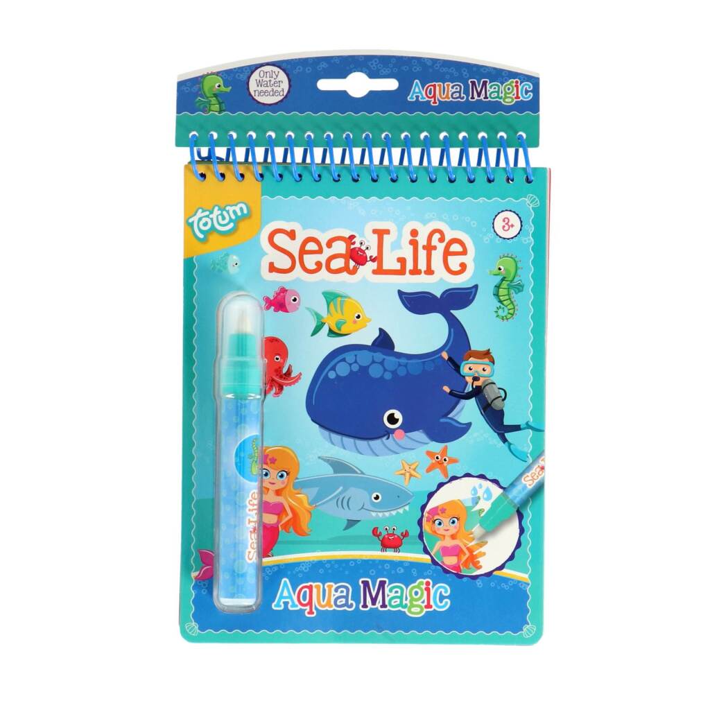 Totum Aqua Sealife Water Kleurboek