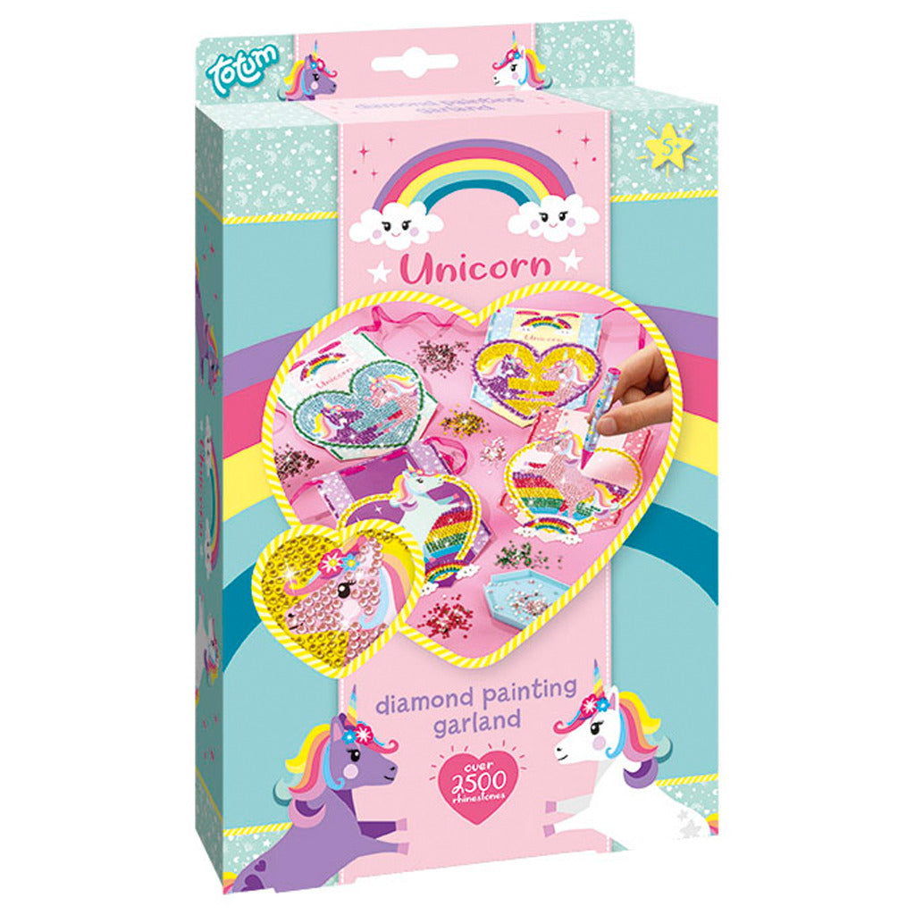 Totum Unicorn - Decora la tua linea di bandiera con diamanti