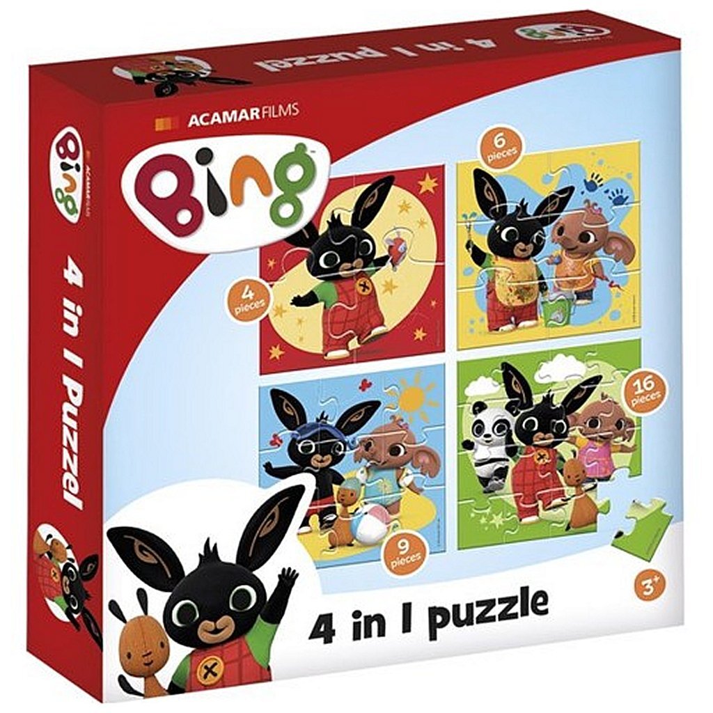 Bambolino Toys Puzzel, 4in1