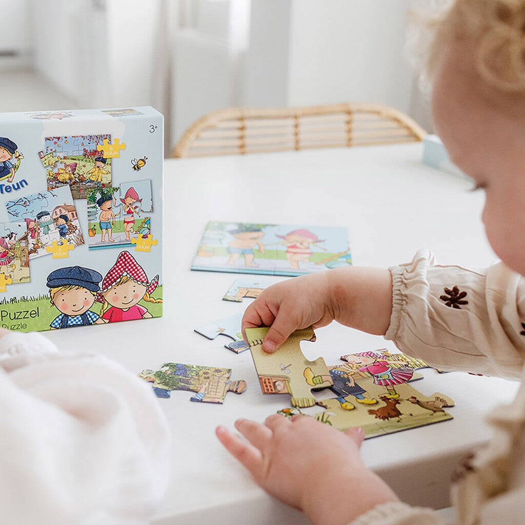 Bambolino Toys Fien Teun Puzzel 4in1