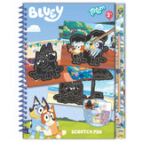 Totum Bluey Scratchboek met 10 Kraskaarten