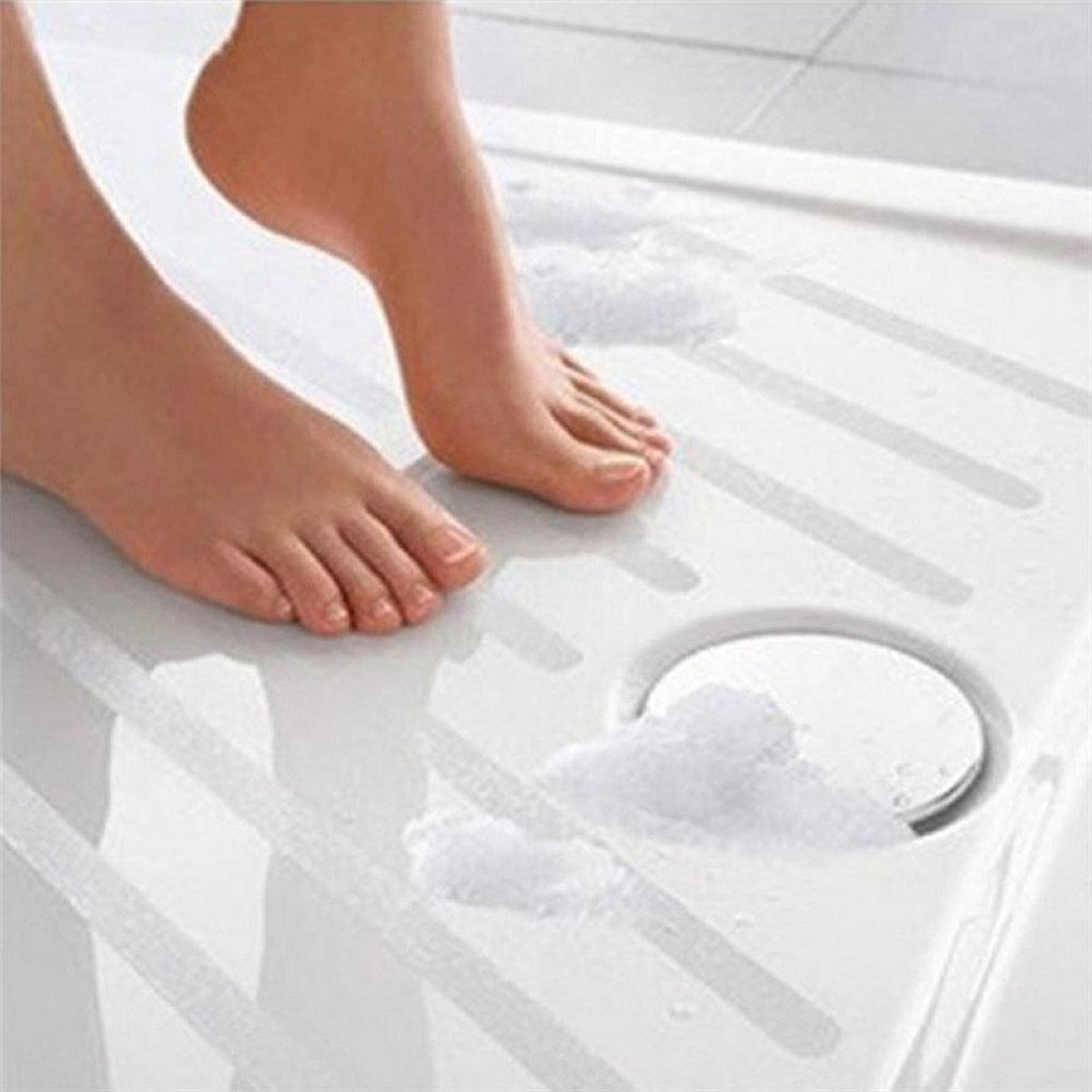 Hollandais House Anti Slip Shower Autocollants 6 pièces blanches