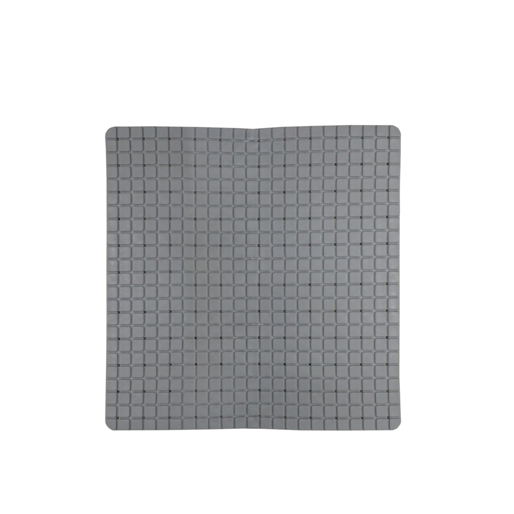 Dutch House anti -slip shower mat 55x55 cm gray