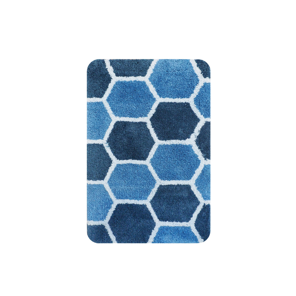 Casa olandese Dutch House Badmat Rennes 60x90 cm blu