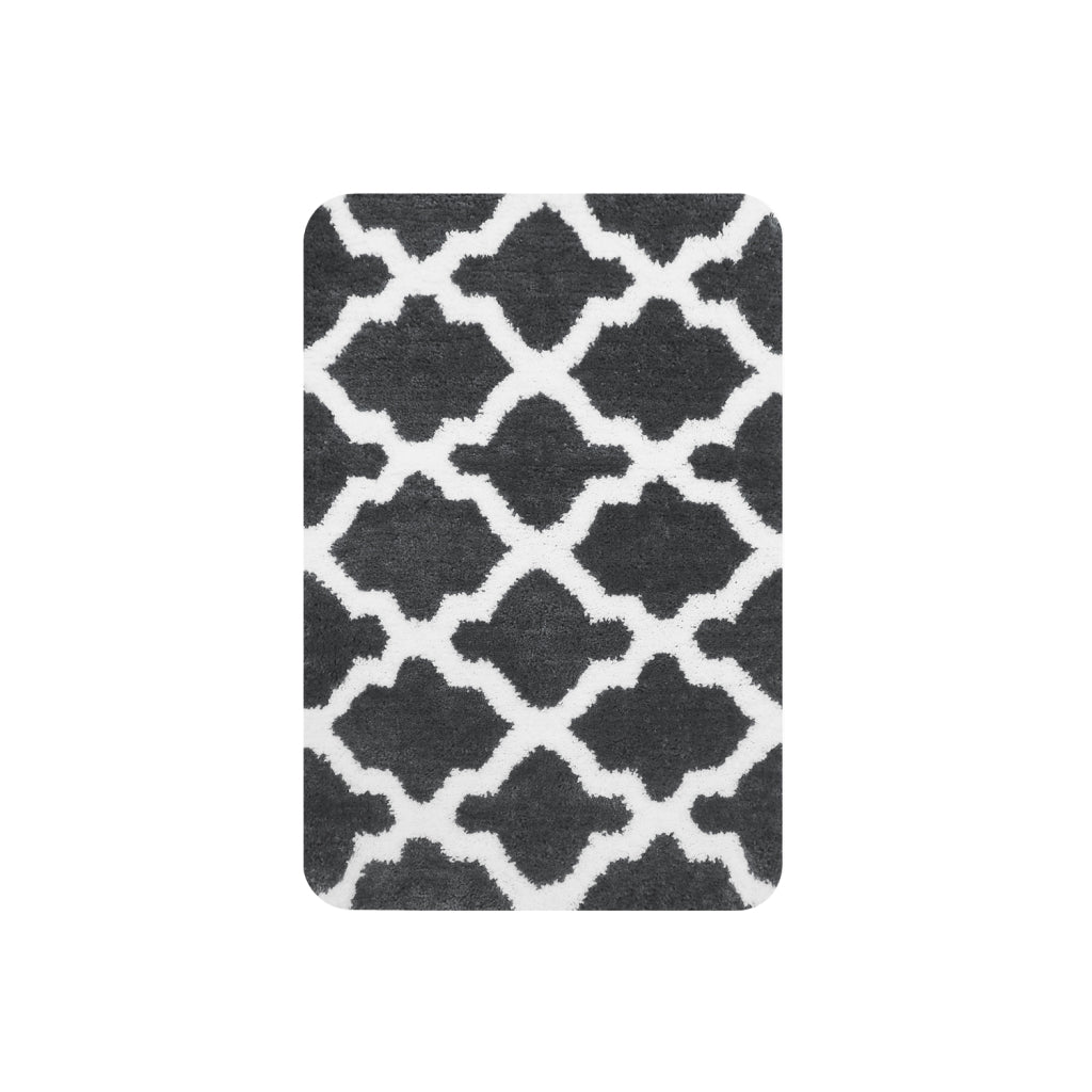 Dutch House Bath Mat Toulon 60x90 cm svart