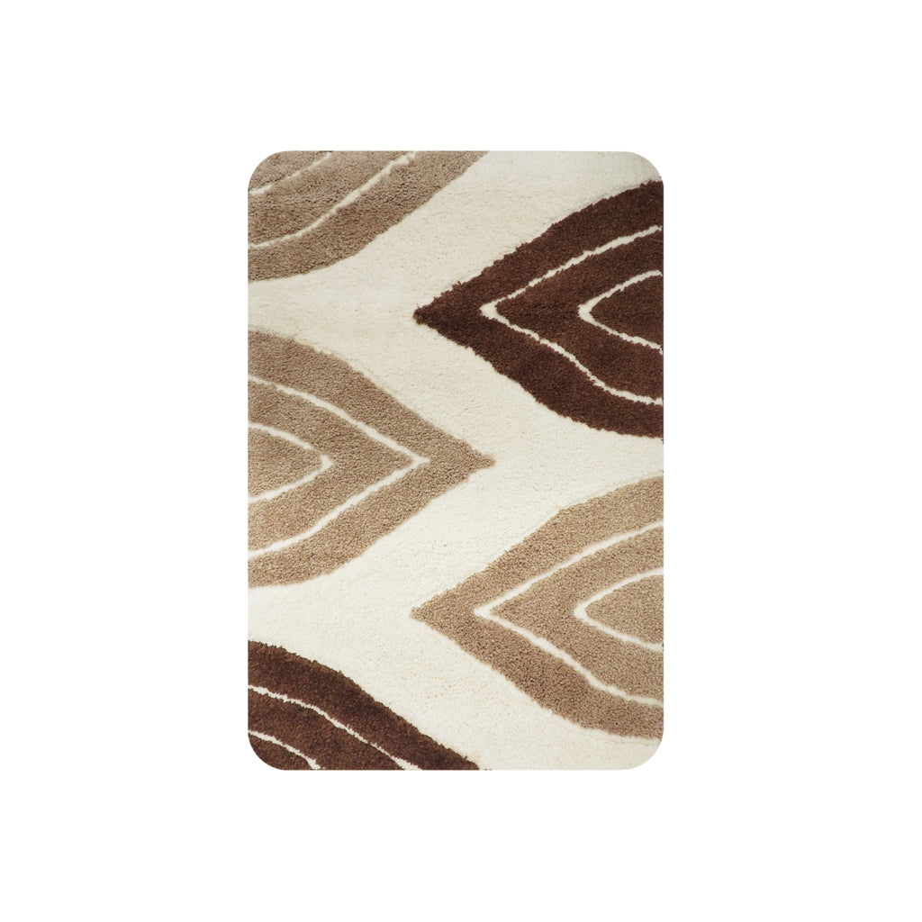 Dutch House Badmat Paris 60x90 cm Brown