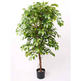 Smaragdna smaragdna umetniška rastlina v loncu ficus deluxe 140 cm