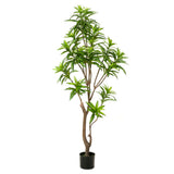 Emerald Emerald Art Plant Dracaena 155 cm grön