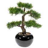 Esmeralda planta de arte esmeralda ceder bonsai verde 34 cm 420001