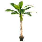 Emerald Emerald Kunstboom dans Pot Banana 120 cm