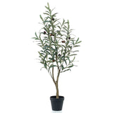 Emoragd Smaragd künstlech Planz an Plastiks Pot Oliven Tree 90 cm