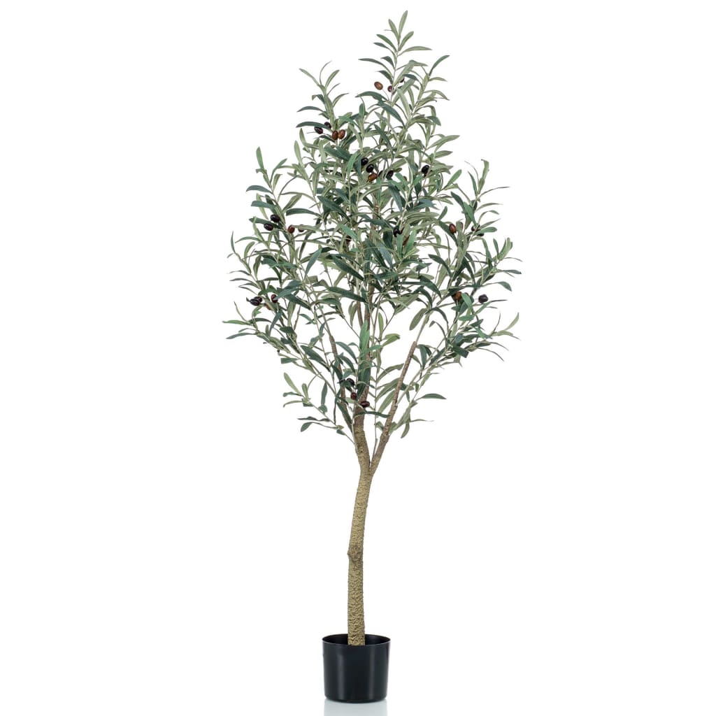 Emeraud Emerald Artificial Plant dans Plastic Pot Olive Tree 140 cm