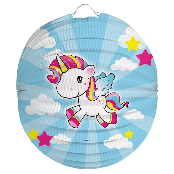 Basis Lampion Unicorn 22cm