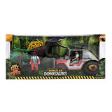 World of Dinosaurs Play Set Jeep con Dino