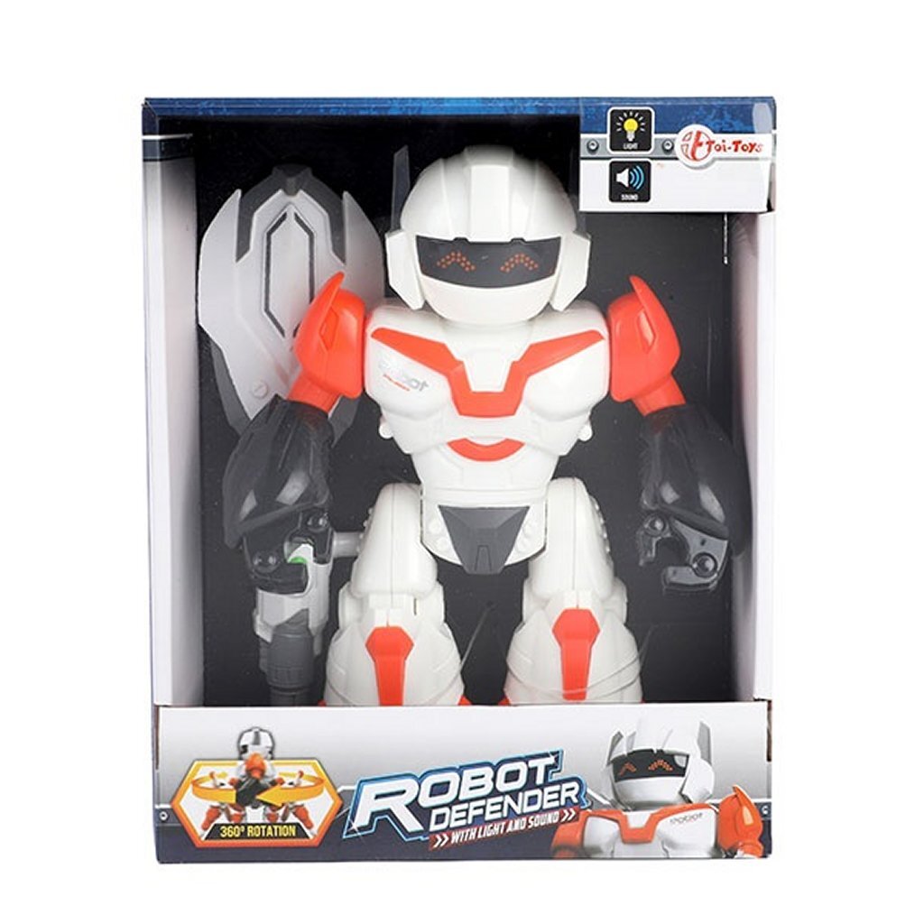 Toi-Toys Roboter Defender + Licht und Klang