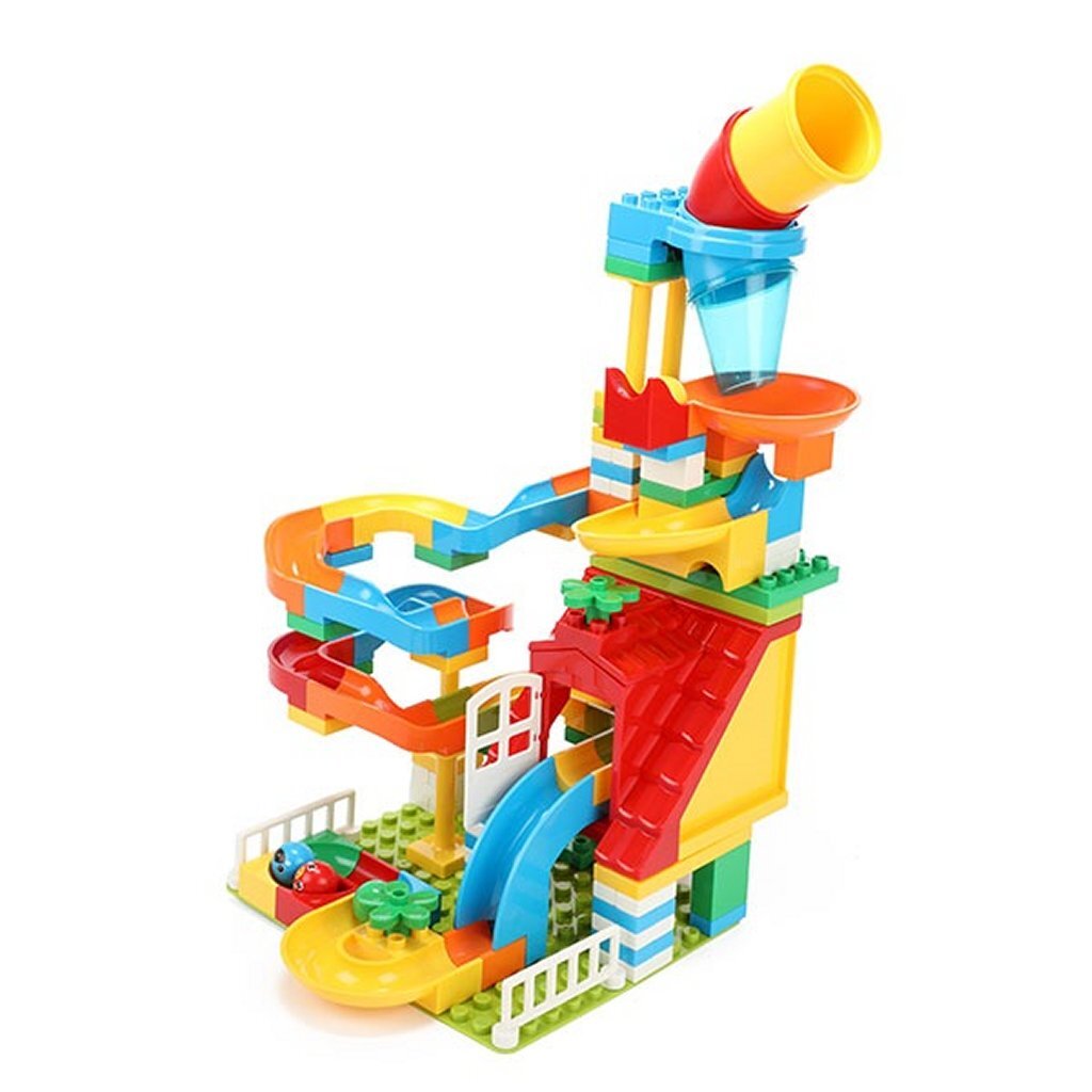 Toi-Toys Blocks Building blocks Knikkerbaan 133-piece