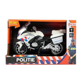 Polismotor holländska med ljus och ljud