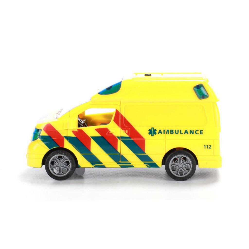 Toi-Toys Trucks Frictie Ambulance (NL) met Licht en Geluid