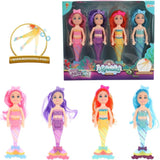 Meerjungfrau Mermaid Pop Sisters, 4st.