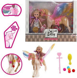 Lilly lilly tienerpop 15cm met beweegbare eenhoorn lauren