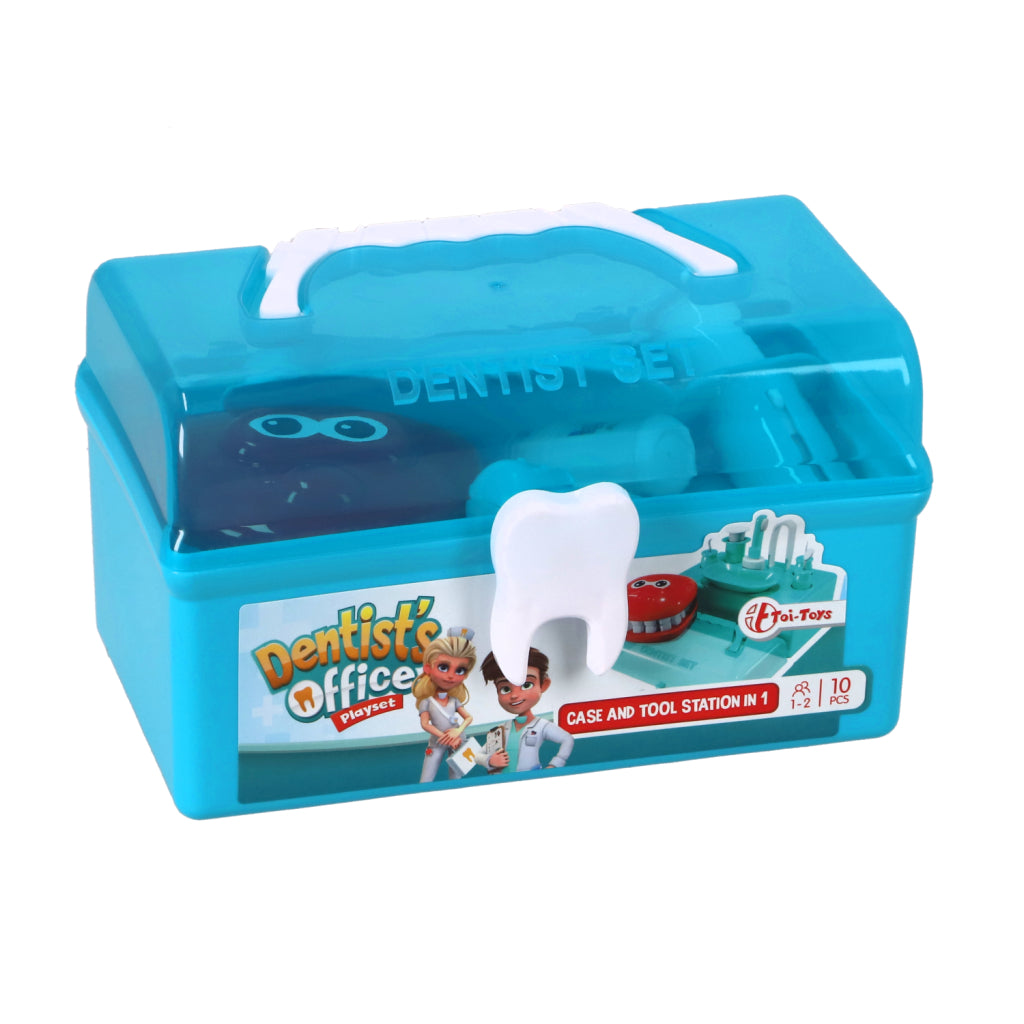 Toi-Toys Dental Suitcase con accessori, 10dlg.