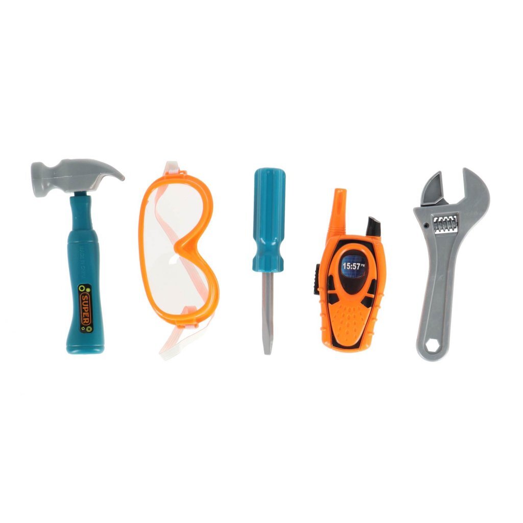 TOI-TOYS TOOLS Tool Set in Riem 6-Piece