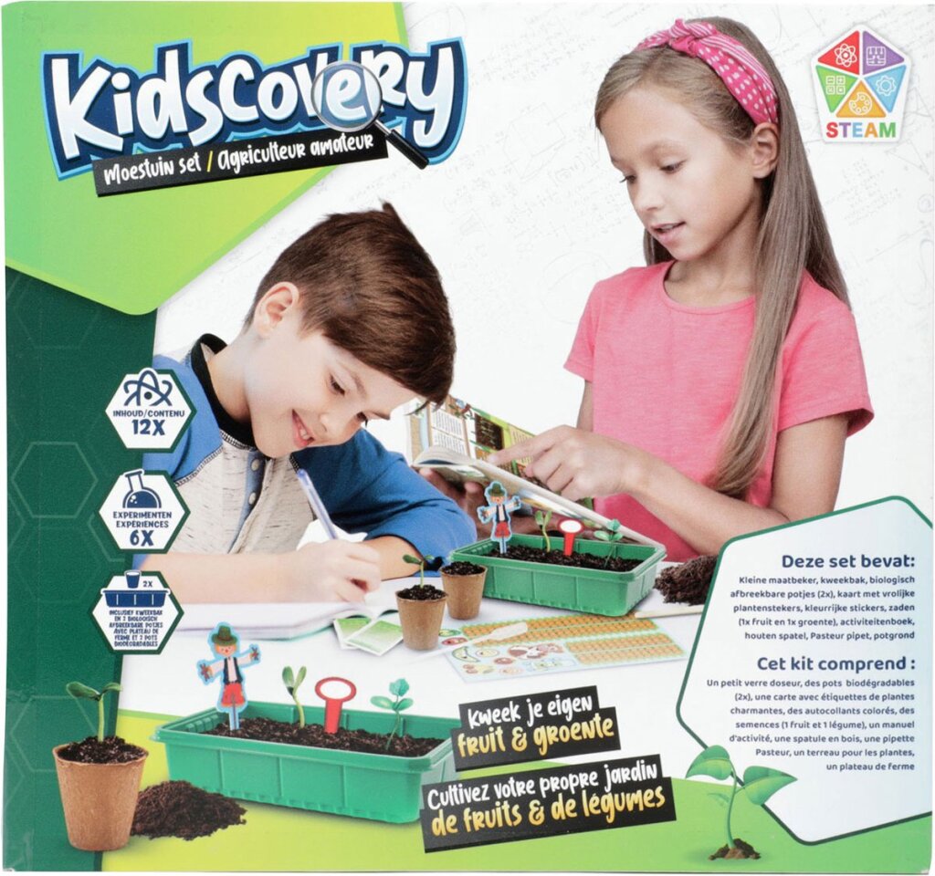 Kidscovery kidscovery experiment Gemüse Garten Set l