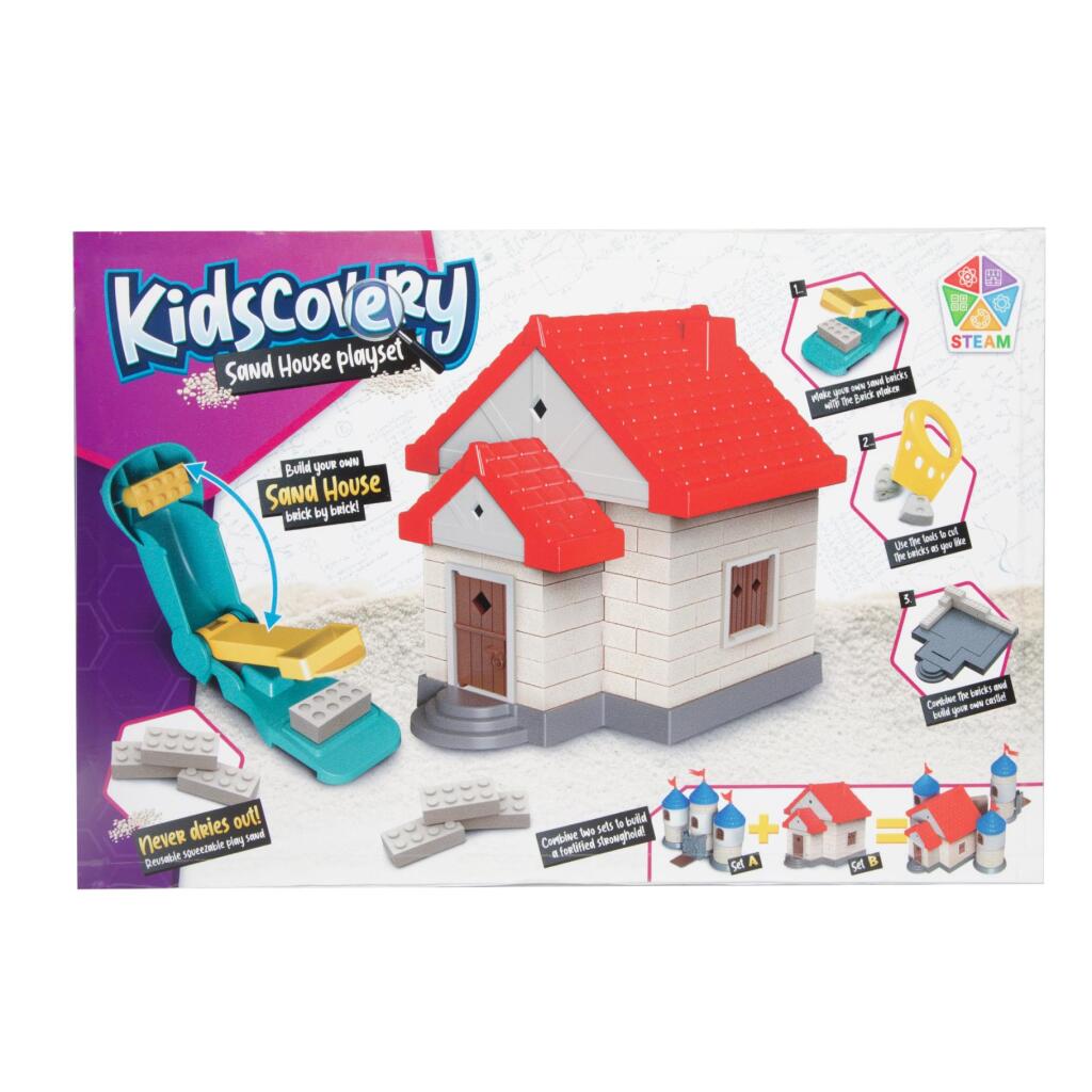 Kidscovery Kidscovery Zandhuis Build Set different versions