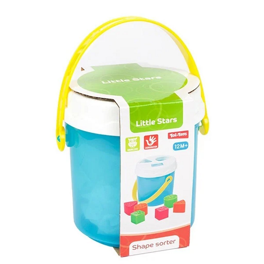 Toi-Toys Little Stars Baby Formovn Bucket med 6 blokke