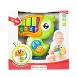 TOI-TOYS Petites étoiles Baby Piano avec de la musique Toucan avec de la lumière et du son