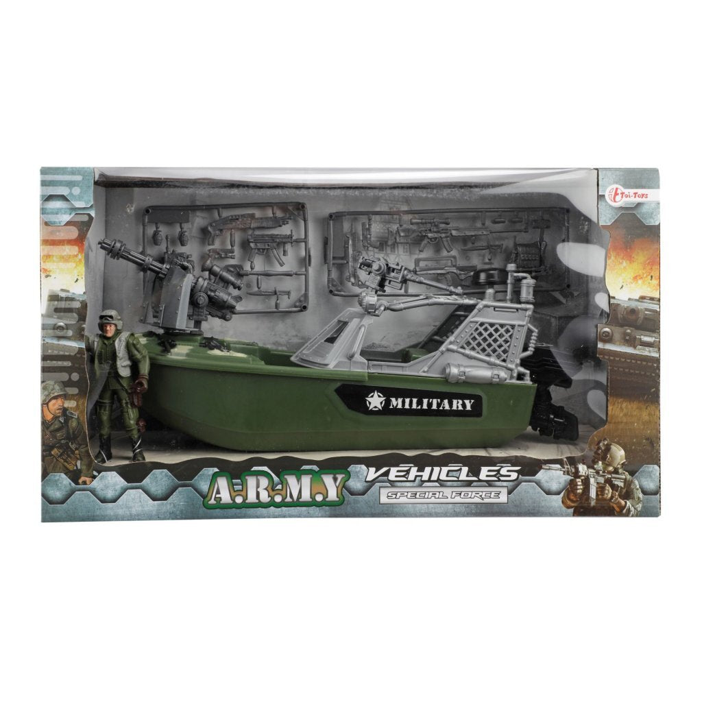 Army Military Vehicle + Soldier And Accessories Various versions