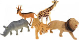 Toi-Toys Animal World Wild Dieren Deluxe, 5 ..