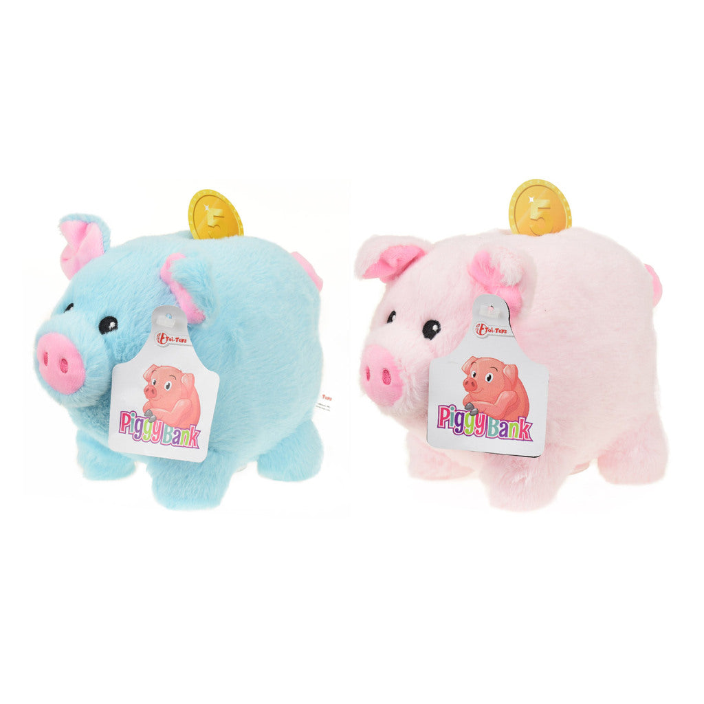 TOI-TOYS PLUSH PRIG Money Box