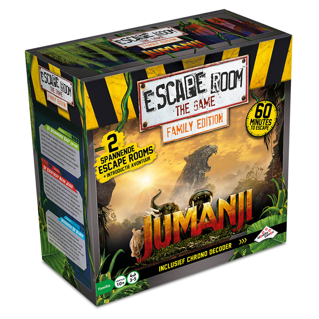 Identity Games Escape Room the Game Jumanji Family Edition