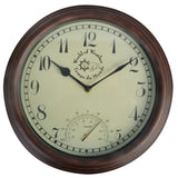 Esschert Design Esschert Design Station Clock con termometro 30,5 cm TF007