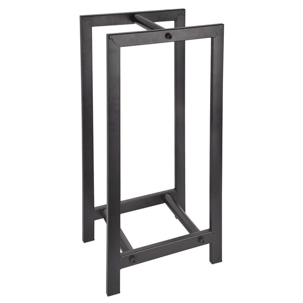 Esschert Design Esschert Design Wood Späichere Rack schwaarz