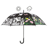 Esschert Design Color Changer le parapluie à l'échelle de la fleur