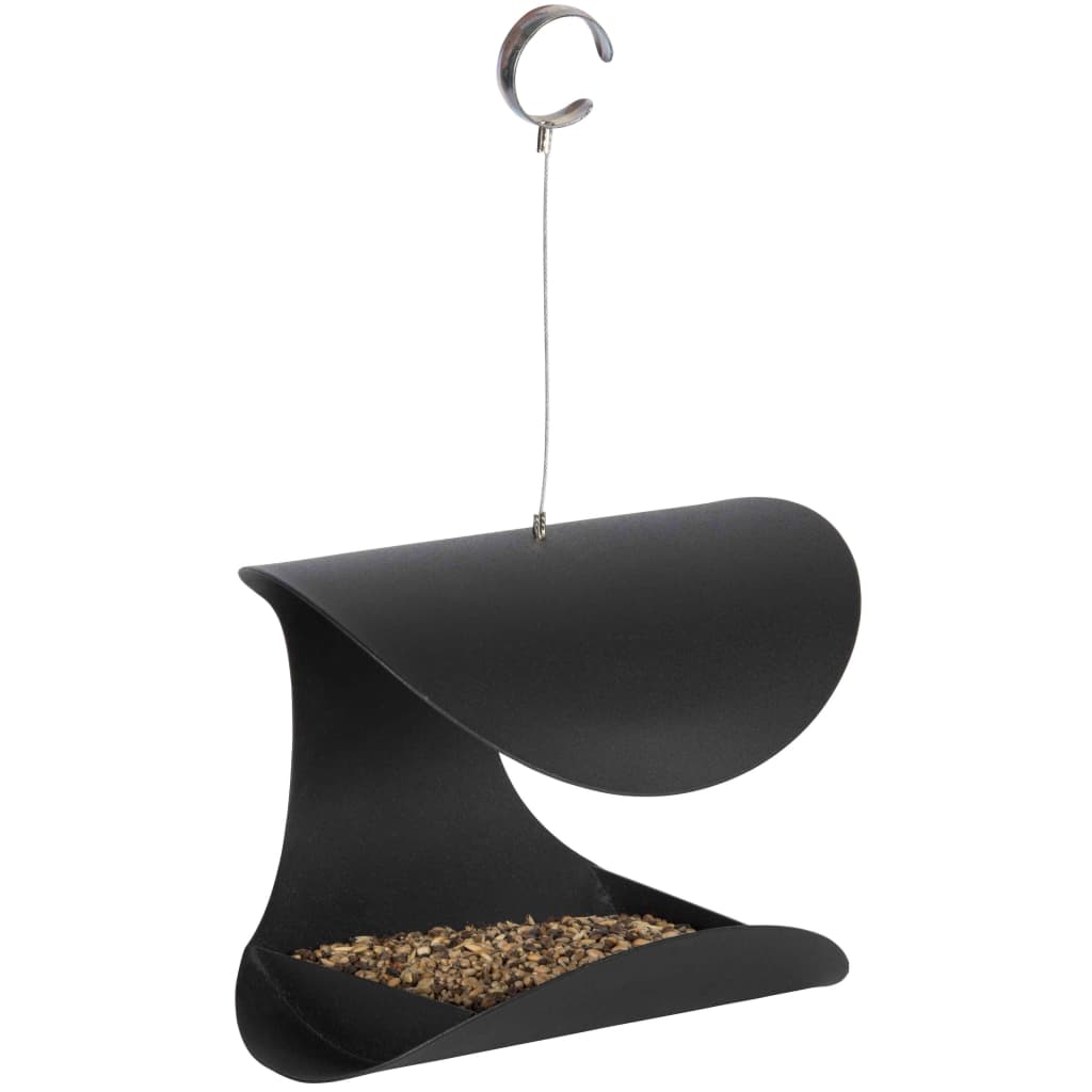 Esschert Design Esschert Design Bird Feed Box Hanging Black L FB438