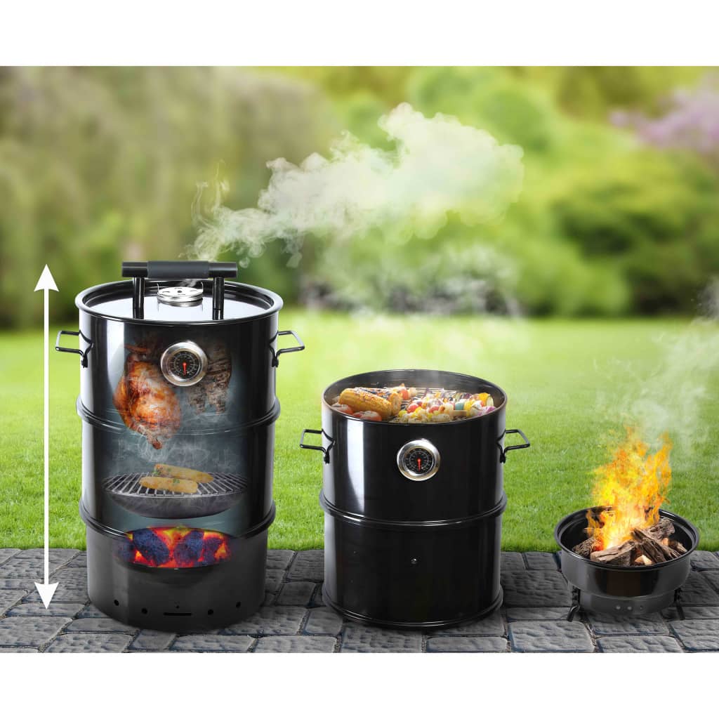 Dem Esschert Design Esschert Design BBQ Fëmmert Ton-förmed S FF427