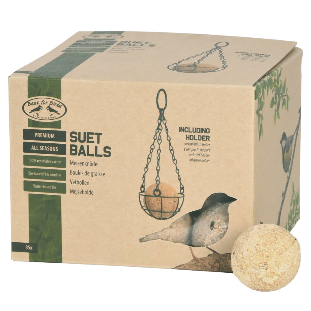 Esschert Design Esschert Design bird fat balls 4-season including holder