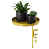 Esschert Design Esschert Design Plant Blad avec pince autour de L de couleur or