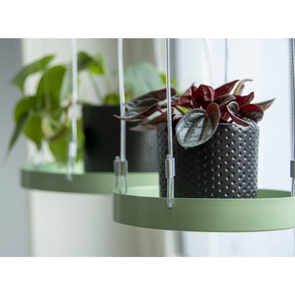 Esschert Design Esschert Design Plante Blad Hanging Round S Green