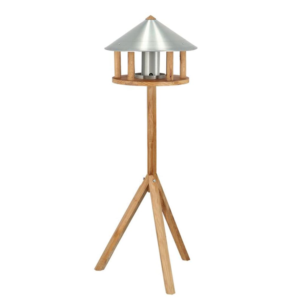 Esschert Design Esschert Design Bird Feeding House z silosem i wokół cynku dachowego