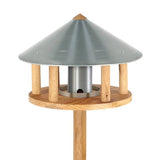 Esschert Design Esschert Design Bird Feeding House z silosem i wokół cynku dachowego