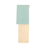 Esschert Design Holz Insekten Hotel 10x24x29 cm Natural Mint Green