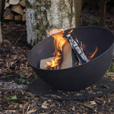 Esschert Design Esschert Design Fire Bowl Hellend på disk sort